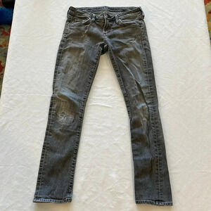 Citizens of Humanity women’s low rise gray jeans size 26 super‎ cute